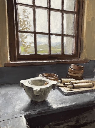 Matthew Wood, Penrhyn Castle - Mortar and Pestle in the Pastry Room