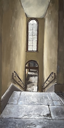Matthew Wood, Penrhyn Castle - Staircase to the Servants Quarters
