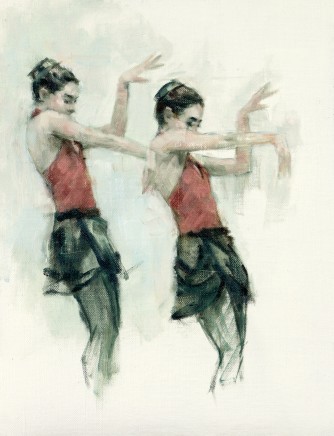 Carl Chapple, Danilla Marzilli (Ballet Cymru Rehearsal 162)