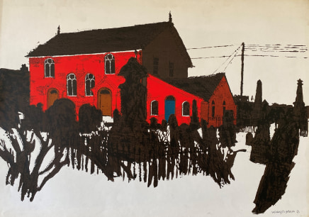 Mihangel Jones 1940 - 2018, Red Chapel, 1980s