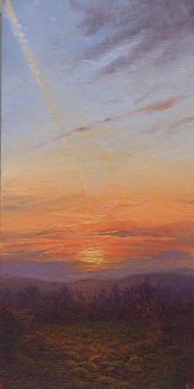 Gerald Dewsbury, Sunset from Bogwood