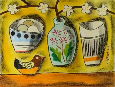 Susan Gathercole, Little French Jar and Bird