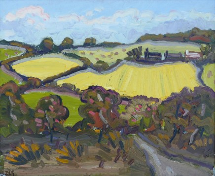 David Lloyd Griffith, Barley Fields near Abergele