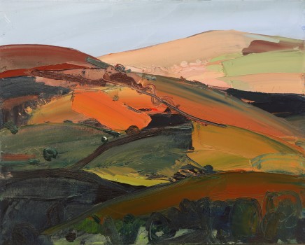 Sarah Carvell, Peach Coloured Hill