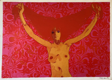 Mihangel Jones 1940 - 2018, Raspberry Swirl, 1970s