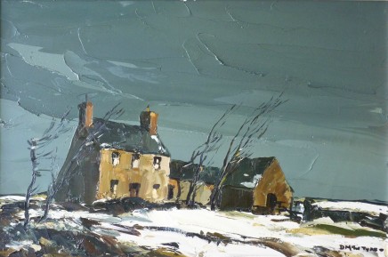 Donald McIntyre 1923 - 2009, Winter Storm, Anglesey