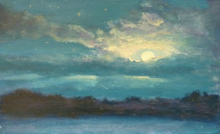 David Lloyd Griffith, Moonlight Sky over Betws yn Rhos