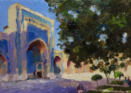David Grosvenor, Madrasa, Bukhara, Uzbekistan