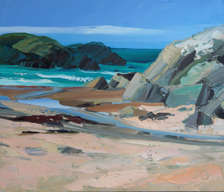 Sarah Carvell, Across to the Island, Spring Tide