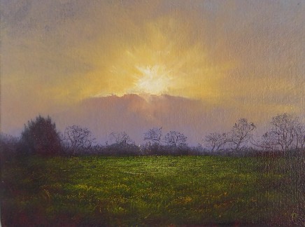 Gerald Dewsbury, Sunset from Henblas