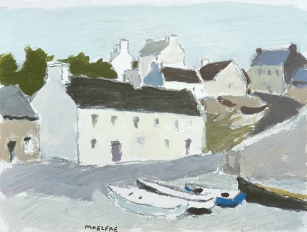 Donald McIntyre 1923 - 2009, Three Boats, Moelfre