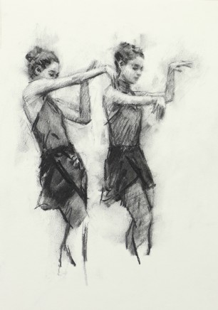 Carl Chapple, 'Juliet' - Danila Marzilli rehearsing Romeo & Juliet (Ballet Cymru Rehearsal 161)