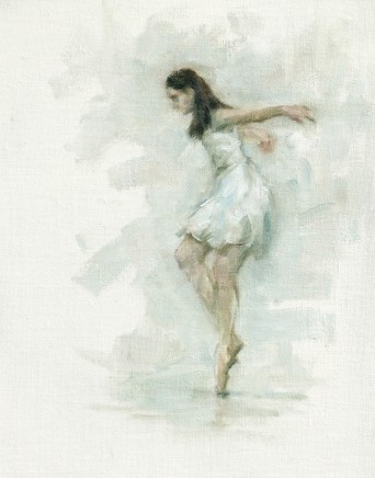 Carl Chapple, 'Juliet' - Maria Brunello rehearsing Romeo & Juliet (Ballet Cyrmu Rehearsal 172)