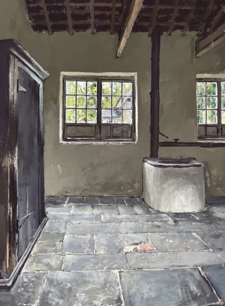 Matthew Wood, Llanerchaeron - Laundry Window