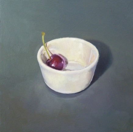 James Guy Eccleston, Cherry and Porcelain Bowl