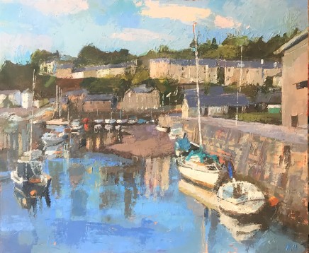 Anne Aspinall, Porthmadog, Blue Skies
