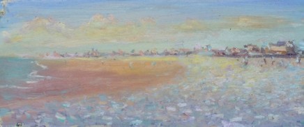 David Lloyd Griffith, Sunny Autumn Day - Pensarn Beach
