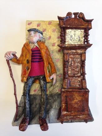 Luned Rhys Parri, Cloc o Dremadog / Grandfather Clock from Tremadog