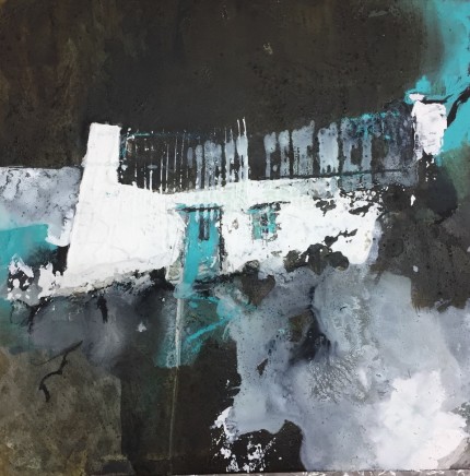 Pete Monaghan, Blue Cottage I (Distant Dark)
