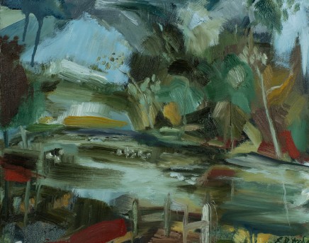 Elaine Preece Stanley, Ducks and Landscape