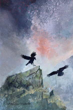 Malcolm Edwards, Ravens above Cwm Glas Mawr