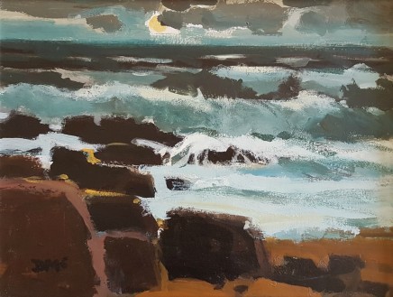 Donald McIntyre 1923 - 2009, Sea Study, Anglesey