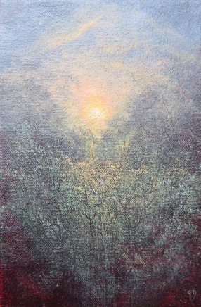 Gerald Dewsbury, Sunset by Coed y Rhygen