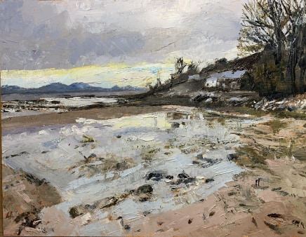 Anne Aspinall, Beach on Kirkcudbright Bay