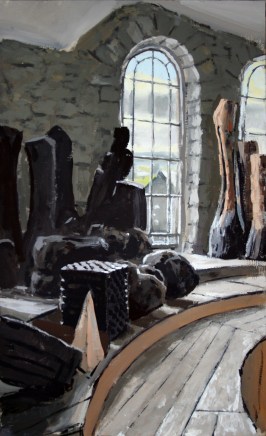 Matthew Wood, Capel Rhiw - Black Sculptures II