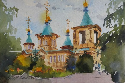 David Grosvenor, The Orthodox Cathedral, Karakol, Kyrgyzstan