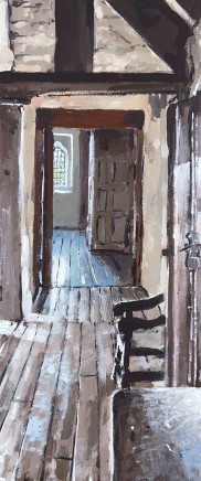 Matthew Wood, Gwydir Castle - View from the Hall of Meredith (Sunshine)