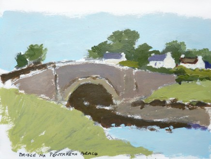 Donald McIntyre 1923 - 2009, Bridge near Pentraeth Beach