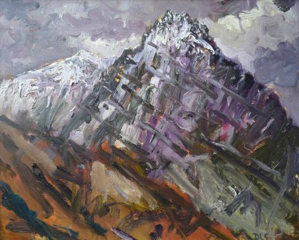 David Lloyd Griffith, Snow Capped Tryfan and Glyder Fach I