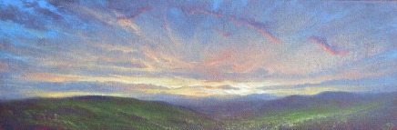 Gerald Dewsbury, Sunset from Tyn y Ffridd