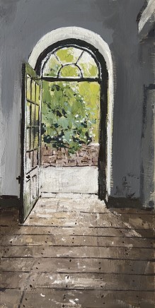 Matthew Wood, Killerton - View through the Laundry Door