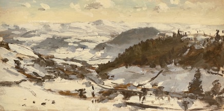 Matthew Wood, Rhiw Valley in Snow