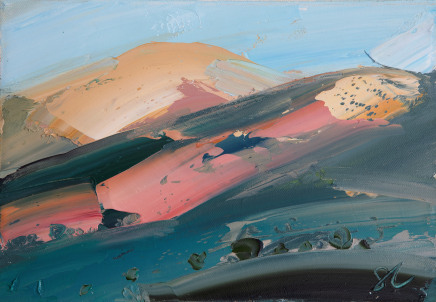 Sarah Carvell, Land of Pink, Gold and Teal