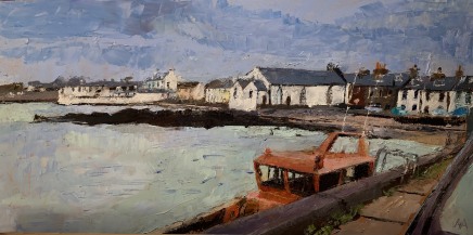 Anne Aspinall, The Harbour II, Isle of Whithorn