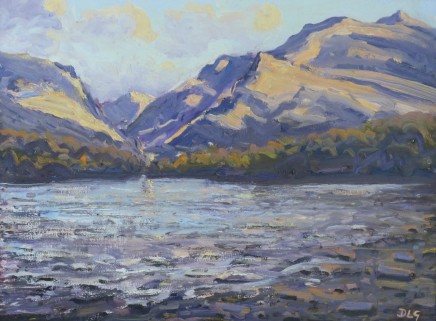 David Lloyd Griffith, Snowdon and Llyn Padarn, Early Evening