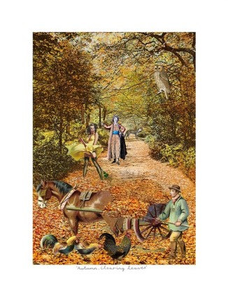 Peter Blake Four Seasons Autumn 39.3 x 29.5 cm Edition size 75 Box set of 4