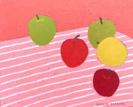 Sophie Harding, Apples on Stripes