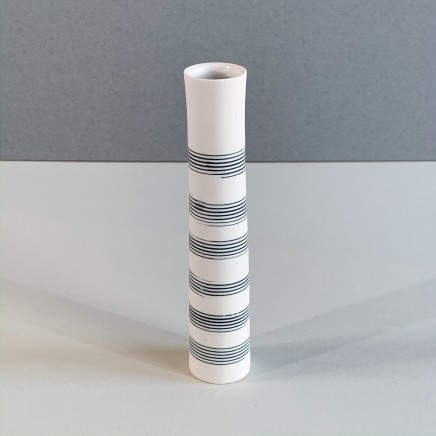 Ali Tomlin AT5 - Single Stem, Music Lines Porcelain 15.5 x 3.5 cm