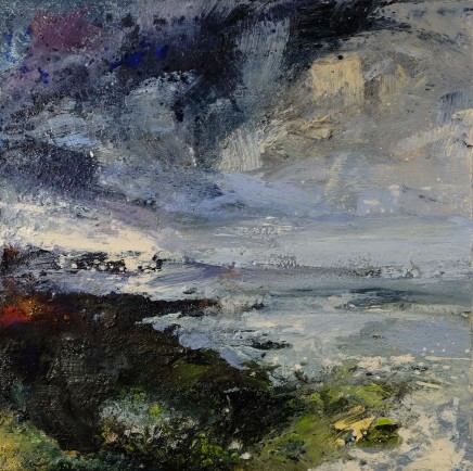 Nicola Rose Loch Buie - Isle of Mull Oil on canvas 50 x 50 cm