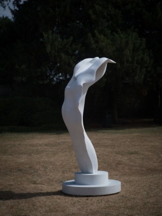 在何惠根斯(HUYGENS HO)的赫莱茵·布鲁蒙费尔德(HELAINE BLUMENFELD)雕塑