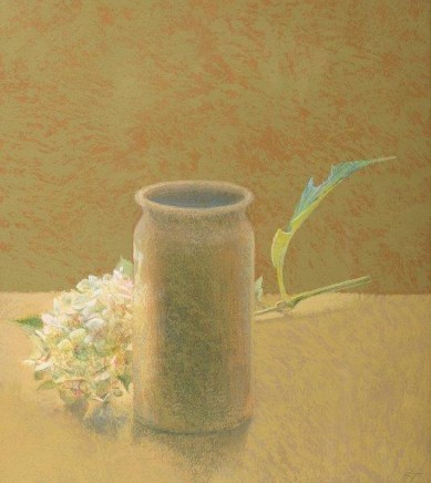 David Tindle RA (b.1932) Still Life with Hydrangea Blossom SOLD
