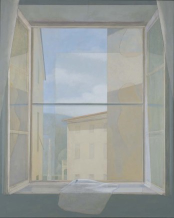 David Tindle RA (b.1932) Window with Screen No.2 (2010) £8,500*
