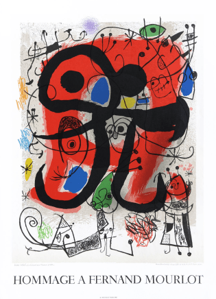 Joan Miró Le Lézard aux Plumes d'Or £850