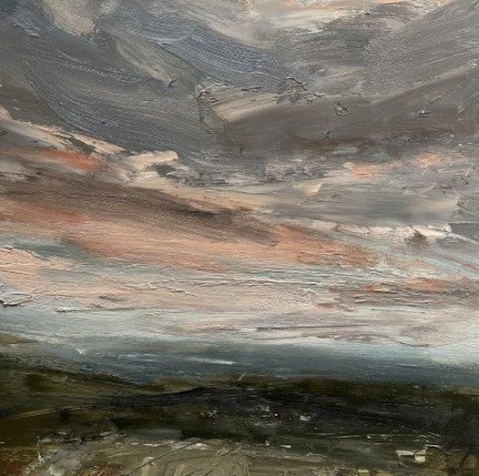 Louise Balaam NEAC RWA The last of the day, Cape Cornwall SOLD
