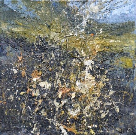 Chris Prout Hill and hedgerow (study) £700