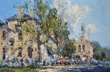 Chris Prout A sunny morning, High Street, Moreton-in-Marsh SOLD